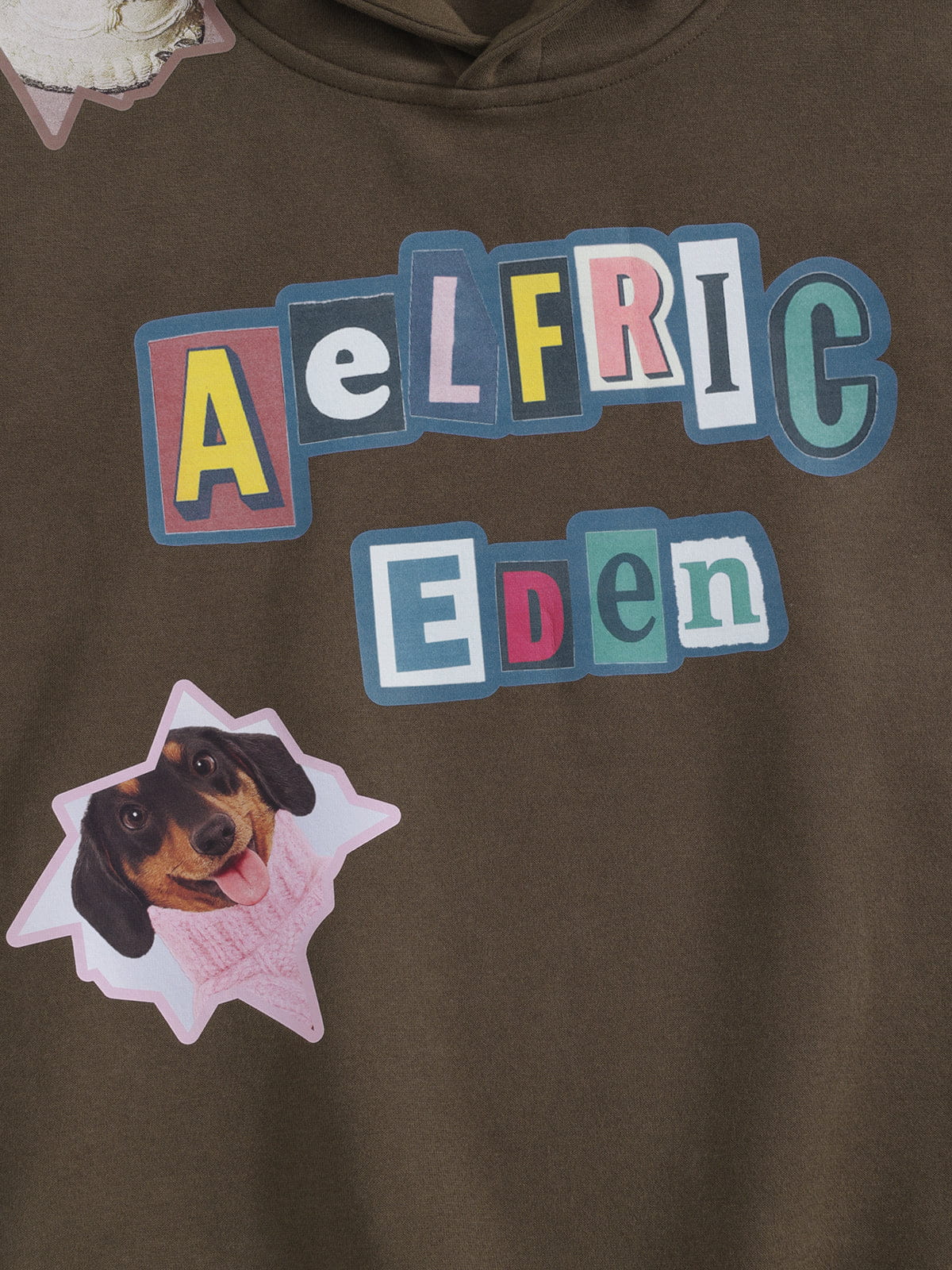 Aelfric Eden Boxy Dachshund Sticker Pullover Hoodie - Image 5