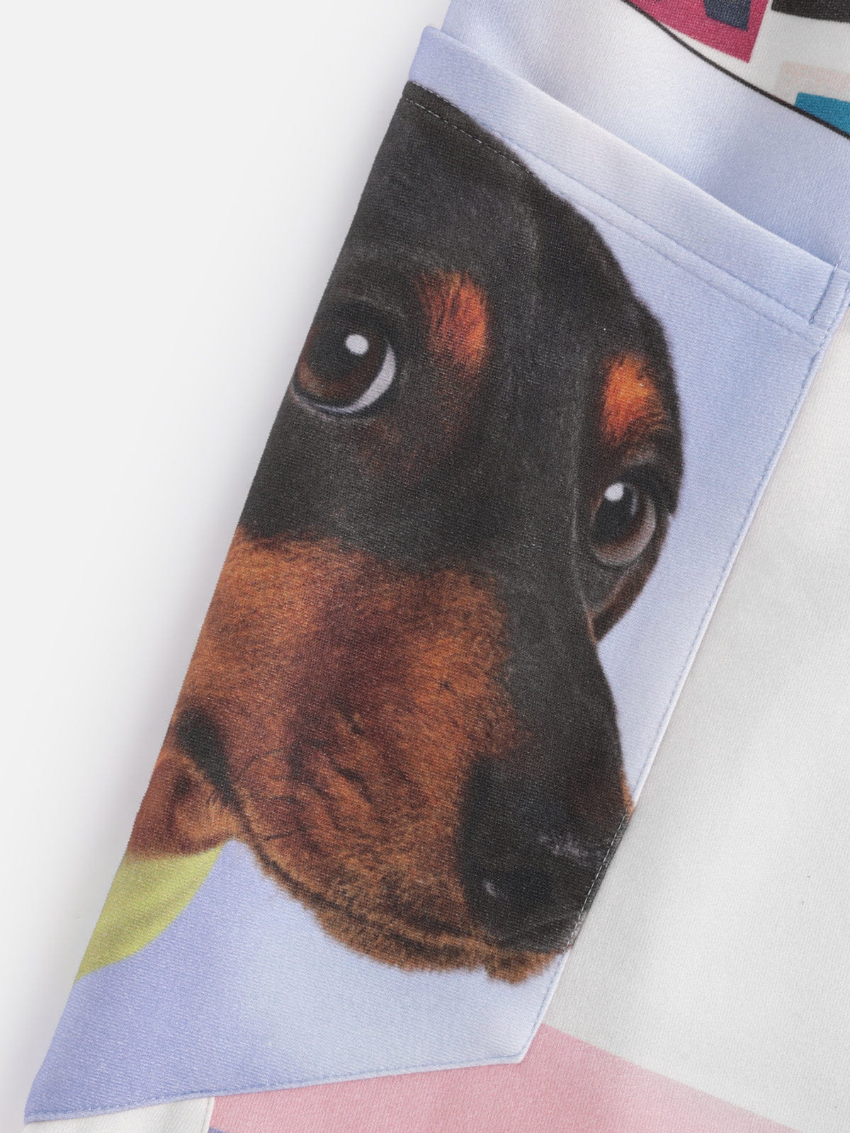 Aelfric Eden Dachshund Collage Double Waist Baggy Sweatpants - Image 8