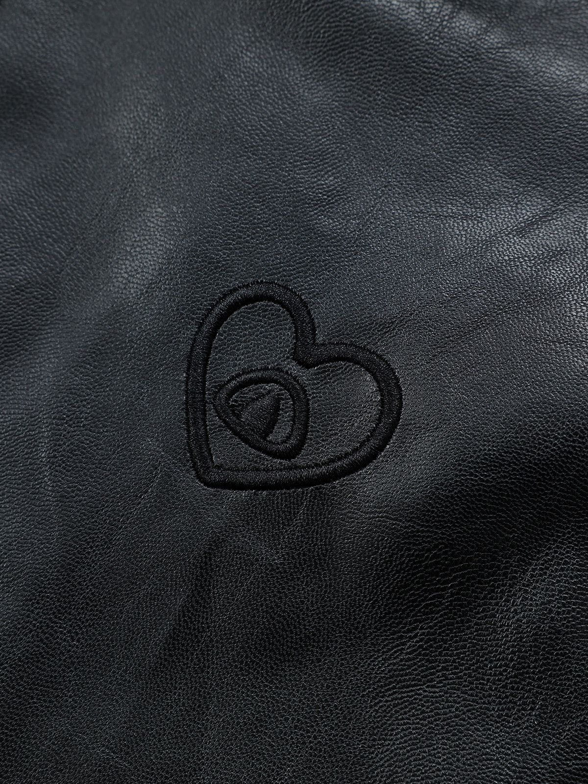 Aelfric Eden Leather Zip Up Jacket - Image 9