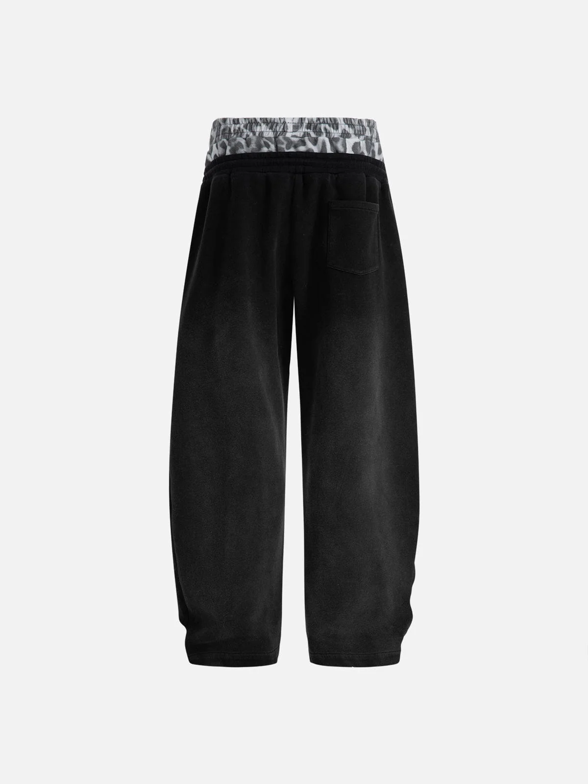 Aelfric Eden Leopard Double Waist Baggy Sweatpants - Image 3