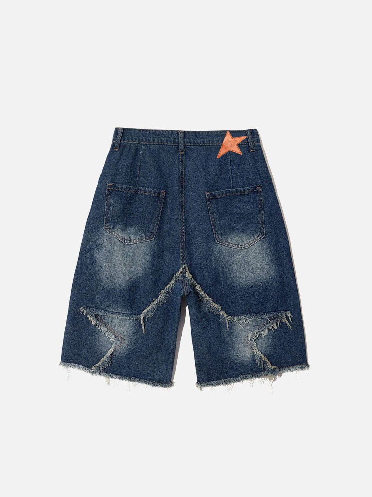 Aelfric Eden Vintage Starry Fringe Jorts - Image 13