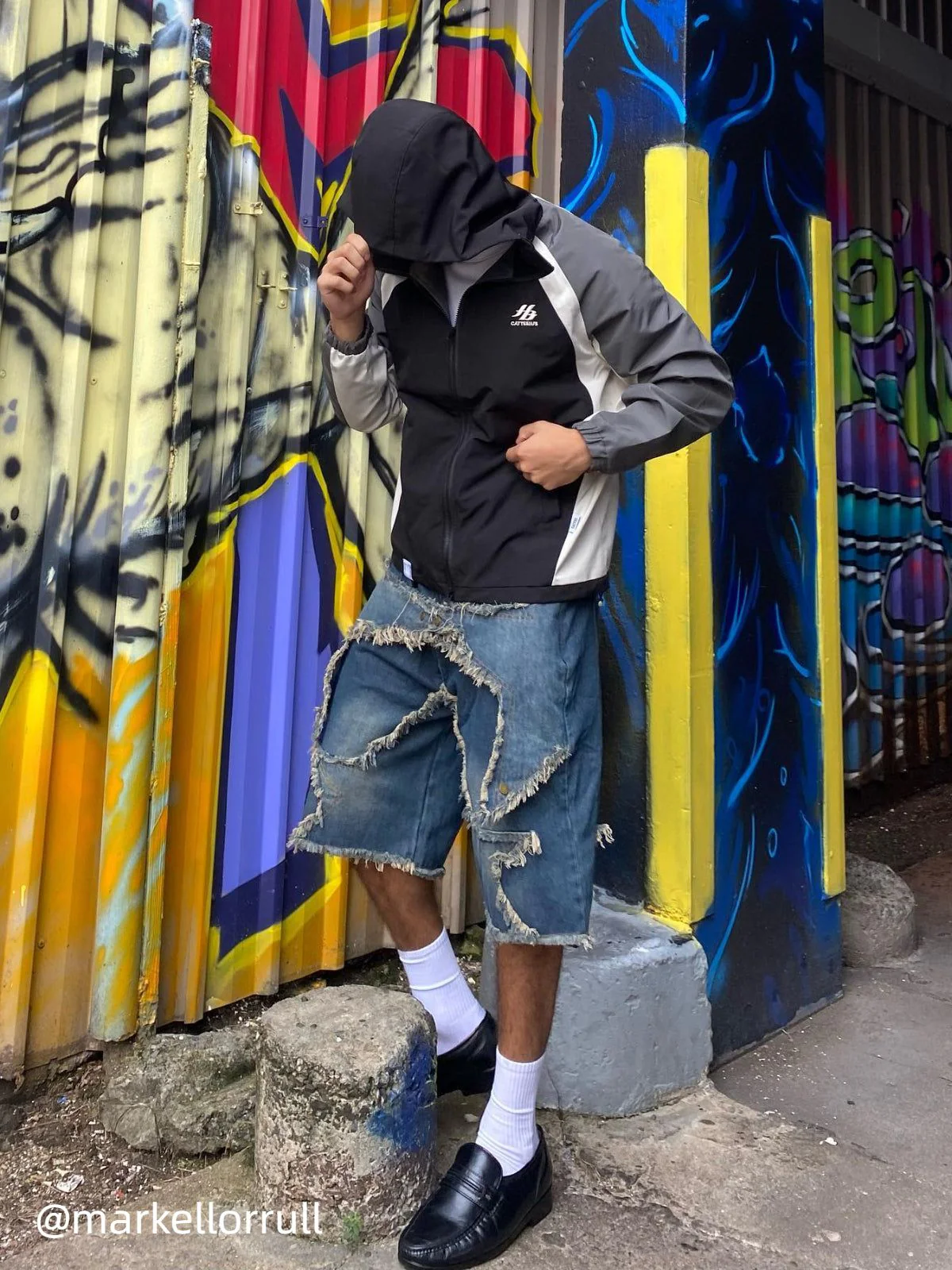 Aelfric Eden Vintage Starry Fringe Jorts - Image 4