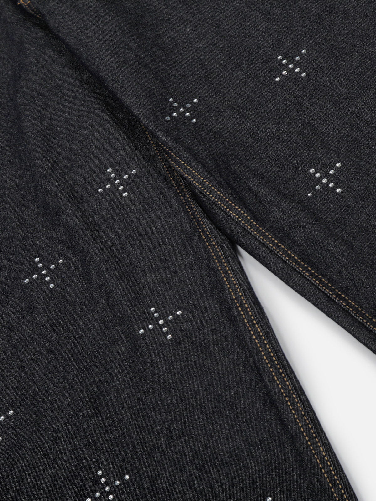 Aelfric Eden Rhinestone Baggy Barrel Jeans - Image 4