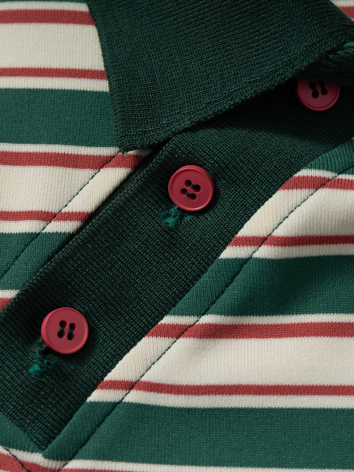 Aelfric Eden Stripe Polo Tee - Image 4