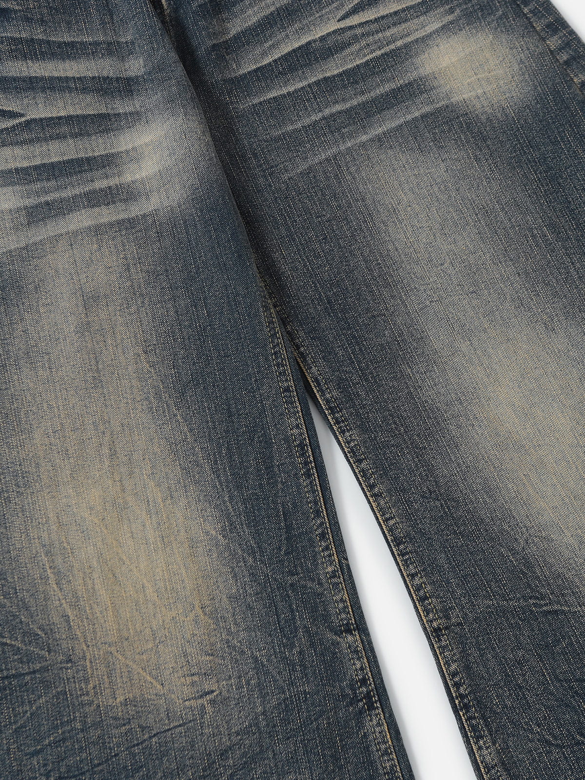 Aelfric Eden Washed Texture Baggy Barrel Jeans - Image 4