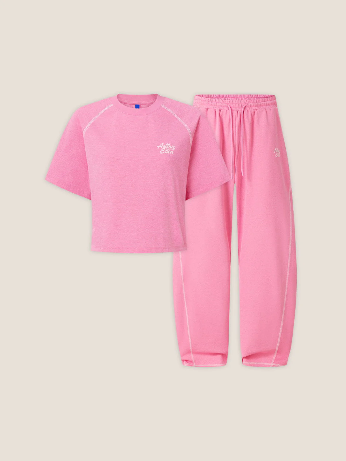 Breeze Cloud Cropped Sweat Set