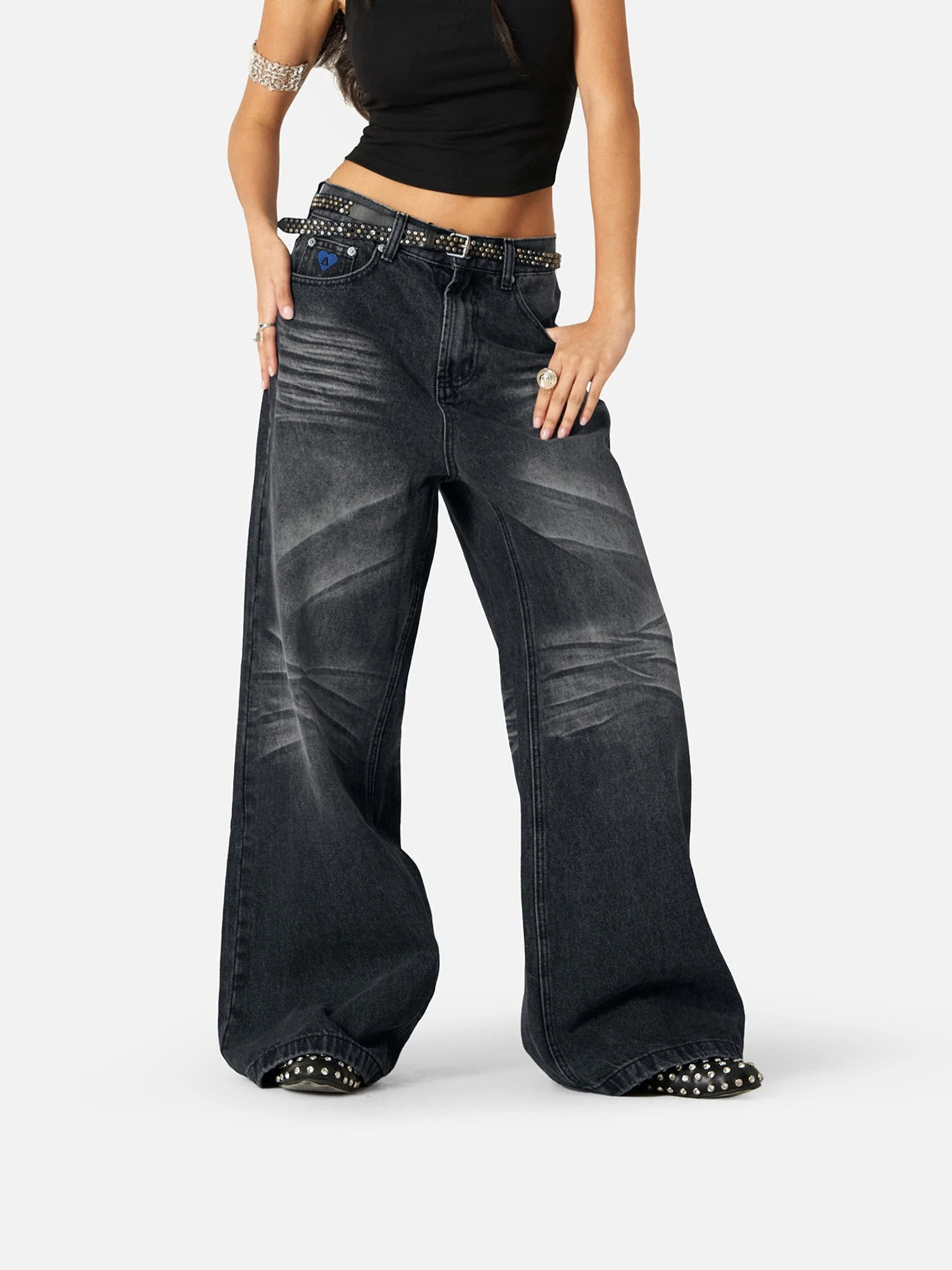 Aelfric Eden Baggy  Folds Jeans - Image 4