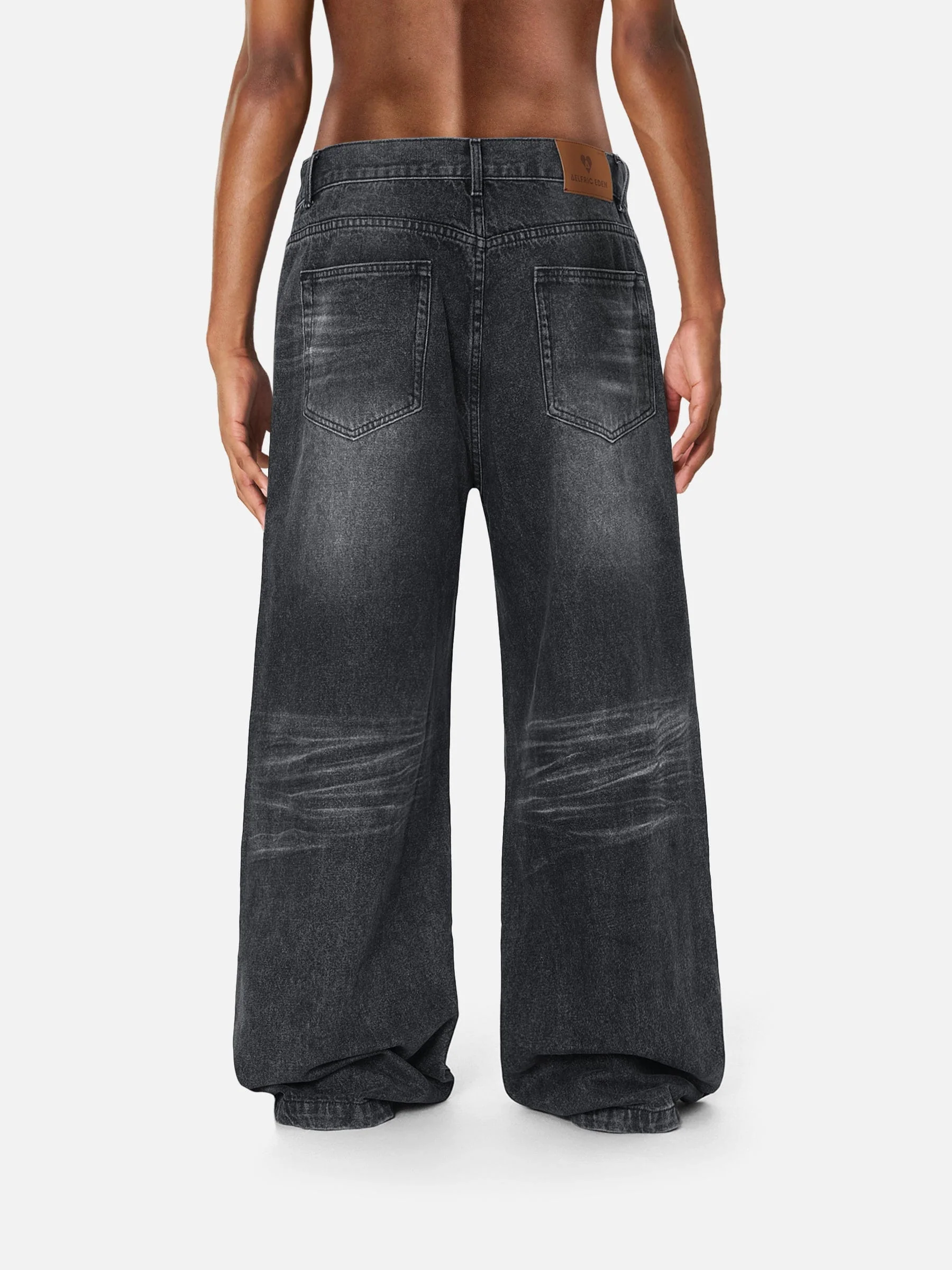Aelfric Eden Baggy  Folds Jeans - Image 5