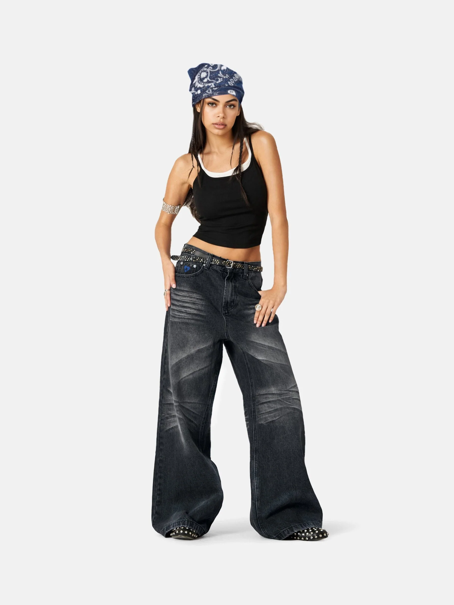 Aelfric Eden Baggy  Folds Jeans - Image 6